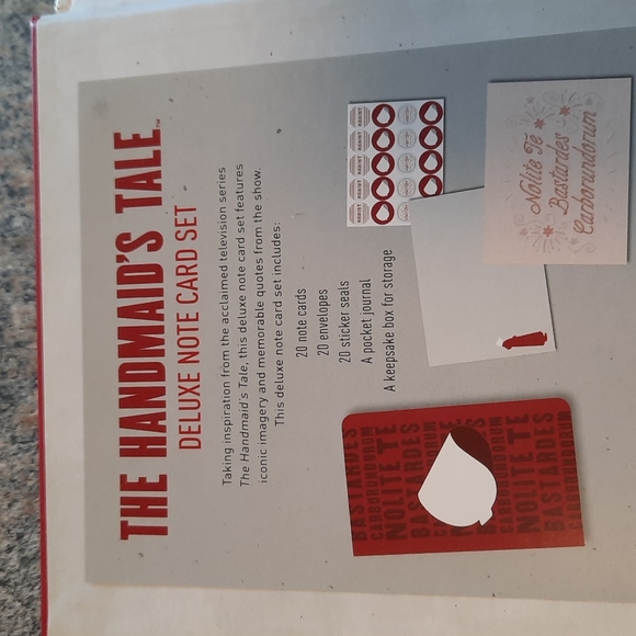 NEW The Handmaid's Tale Deluxe Note Card Set - Picture 3 of 8